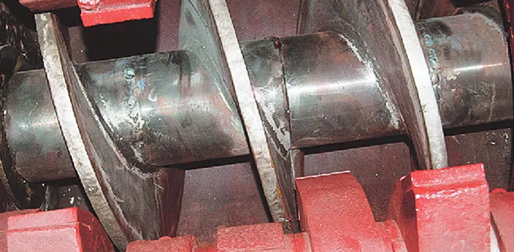 Baksteenproductiemachines Middelgrote Twee-traps Vacuüm Extruder voor Kleibakstenen en Tegels 5