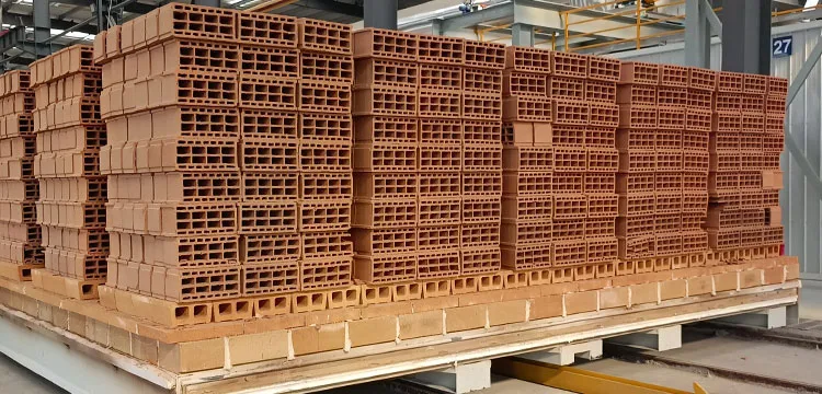 Baksteenproductiemachines Middelgrote Twee-traps Vacuüm Extruder voor Kleibakstenen en Tegels 7