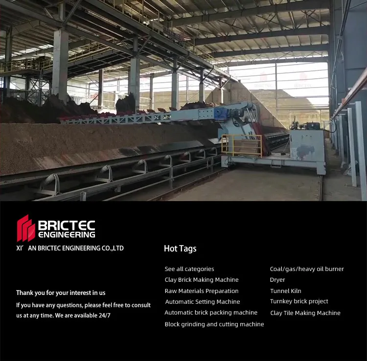 Baksteenproductiemachines Brugtype Emmengraafmachine & Multi-emmermachine voor Grondstofopslag 5
