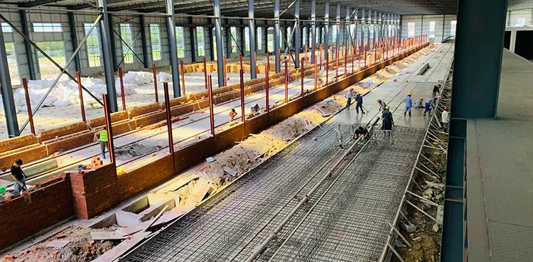 Tunneloven voor het branden van bakstenen, keramiek en tegels met automatische temperatuurregeling en hoge thermische efficiëntie 1