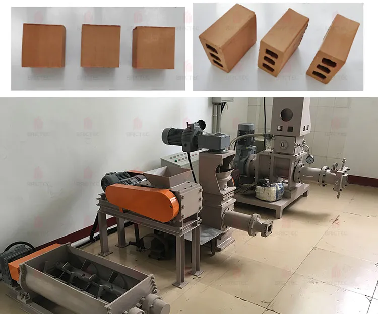 Brickmaking machine Experimentele extruder voor het testen van de prestaties van kleiproducten 5