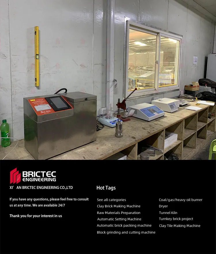 Brickmaking machine Experimentele extruder voor het testen van de prestaties van kleiproducten 6