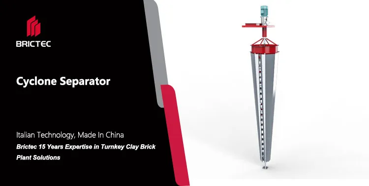 Droogmachine van cycloonafscheider voor het drogen van kleibakstenen in de verwerking 0