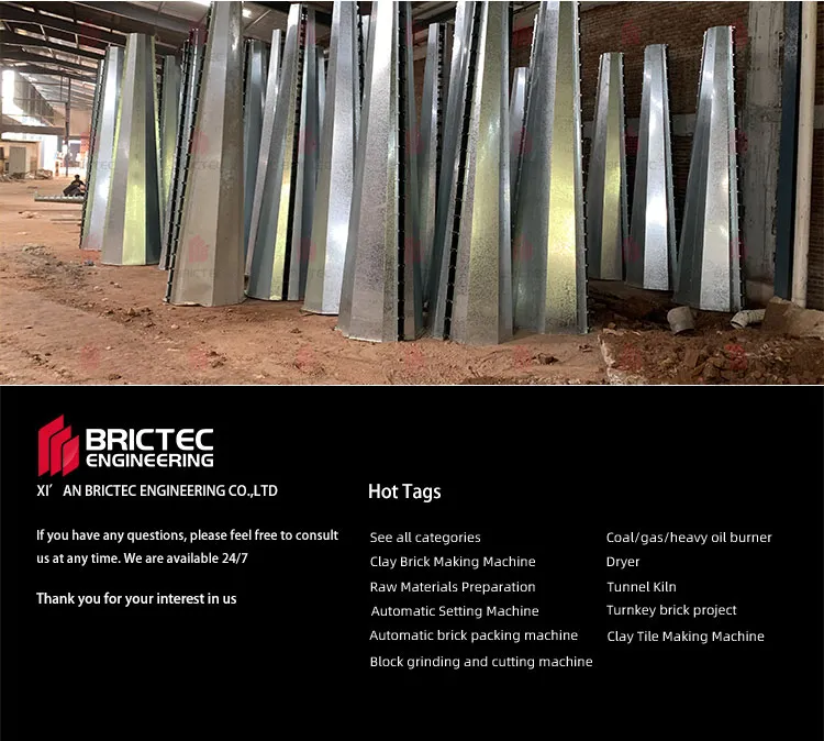 Droogmachine van cycloonafscheider voor het drogen van kleibakstenen in de verwerking 6