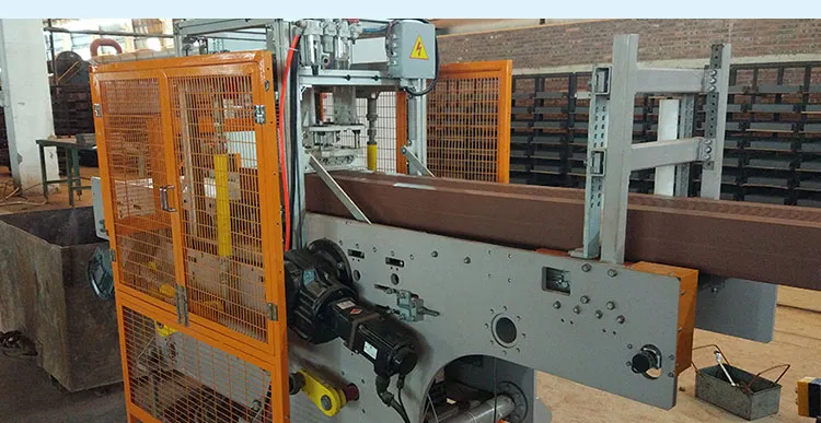 Baksteenproductiemachines van snijmachine met gesynchroniseerde & hoge snelheid & continue productie 1