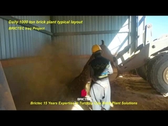 BRICTEC Box Feeder voor bakstenenmachines voor de verwerking van grondstoffen